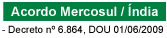 Acordo Mercosul India